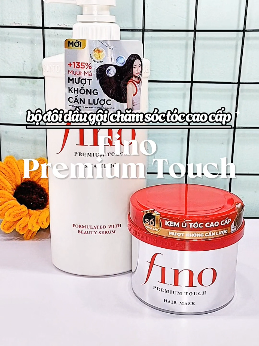 chăm tóc đón tết cùng bộ đôi dầu gội Fino #FinoVietnam #FinoHairMask #FinoShampoo #Muotkhongcanluoc #unboxcungmo3 