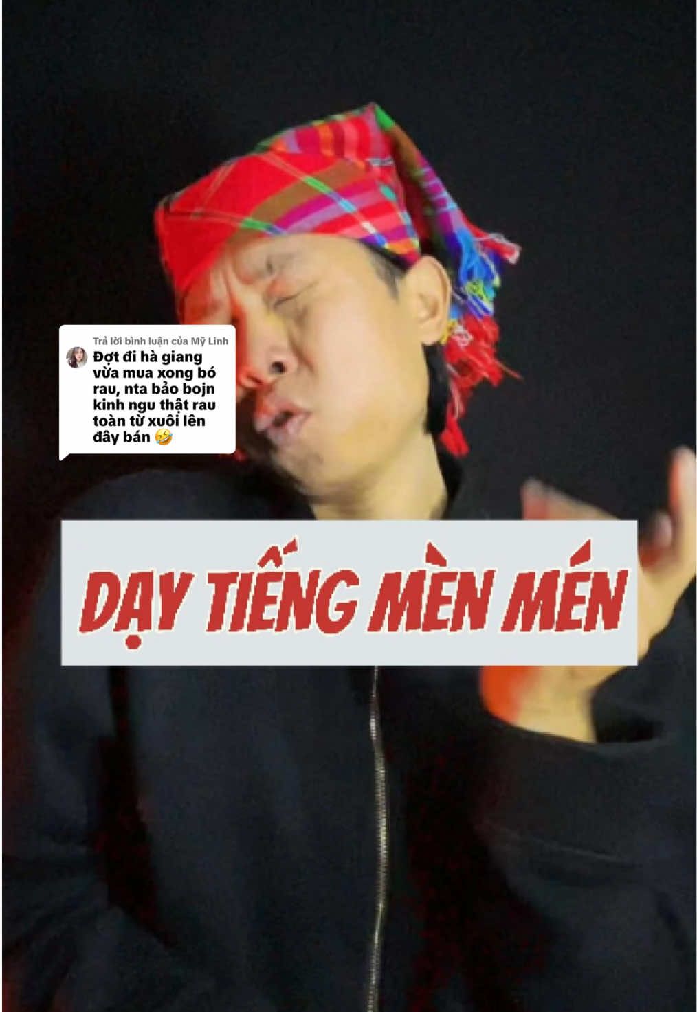 Trả lời @Mỹ Linh Dạy cách nói giọng mèn mén khi đi chợ #vuonsamcuathe #tetnguyendan #daotet #menmen #taybac
