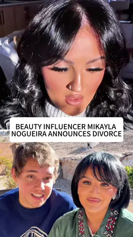 BEAUTY INFLUENCERMIKAYLA NOGUEIRAANNOUNCES DIVORCE#fpy#news#tiktok#foryou#breankingnews#usaus#viral