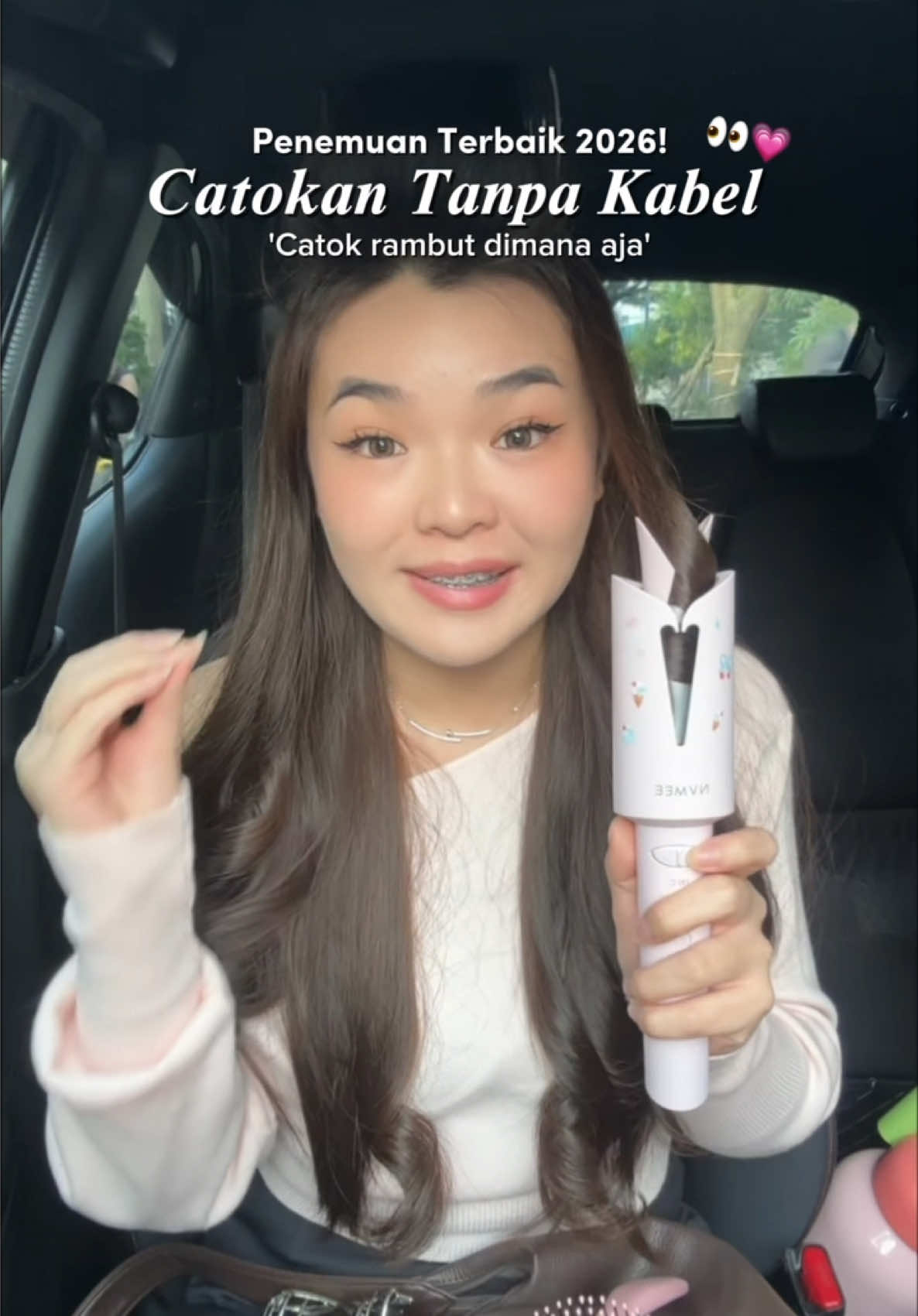 dari dulu selalu cari' catokan portable gini, akhirnya ada dari NVMEE 😭💗 #catokantanpakabel #catokanportable #NVMEE #nvmeevirgo 