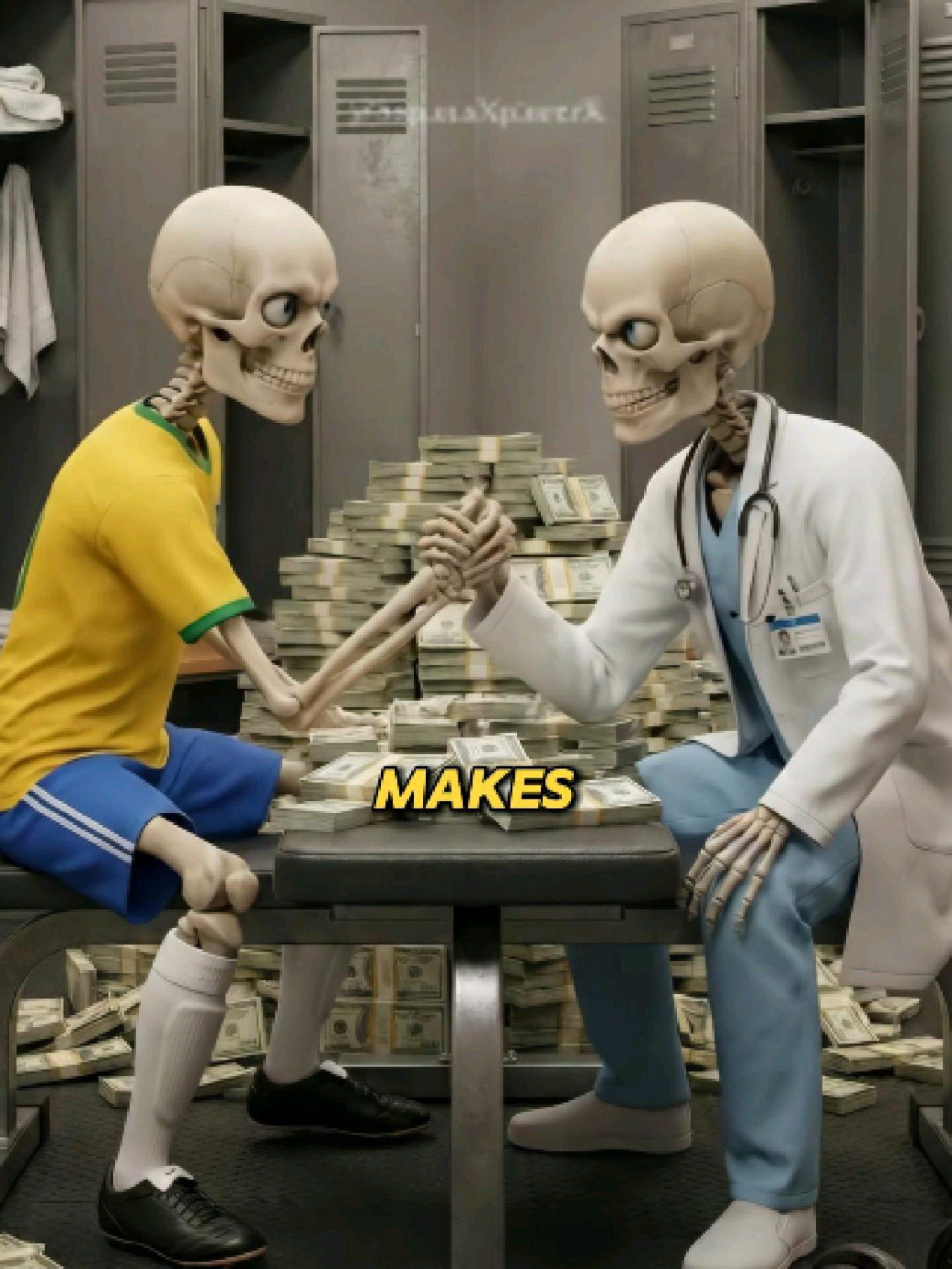 Footballer Vs Doctor Who earns more in 20 years #doctor #fyp #footballer #facts 