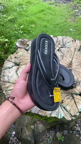 JOY01 Sandal Jepit Kobbie Bahan Karet #sandalwanita #fypシ゚ 