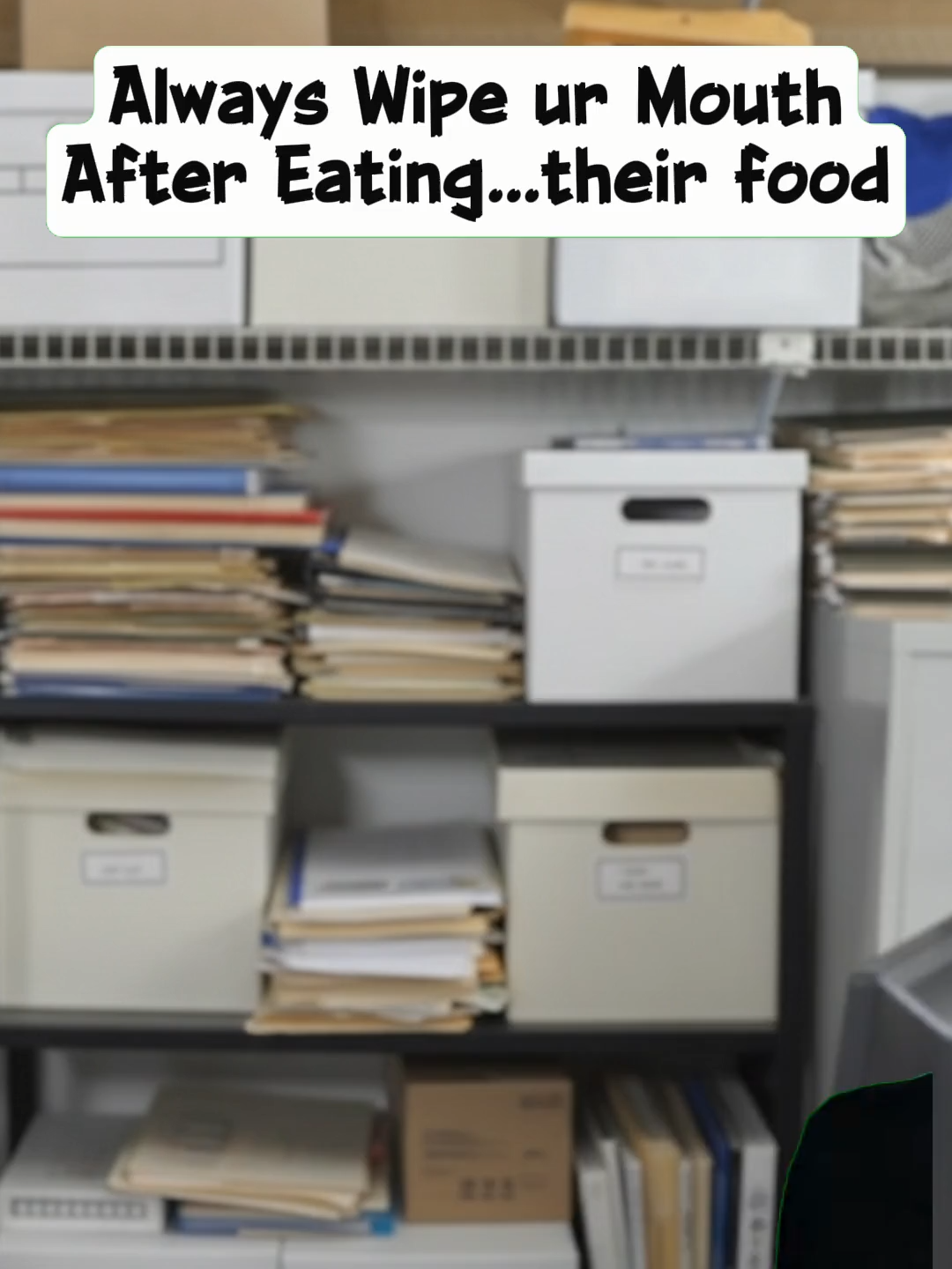 Always Wipe ur MouthAfter Eating...their food #pov #skit #comedy #comedskit #funny #fyp
