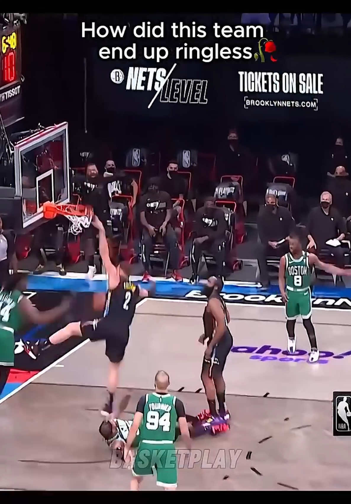 Almost dynasty 💔 (BasketPlay /YT) #NBA #basketball #sports #fyp #dunk 