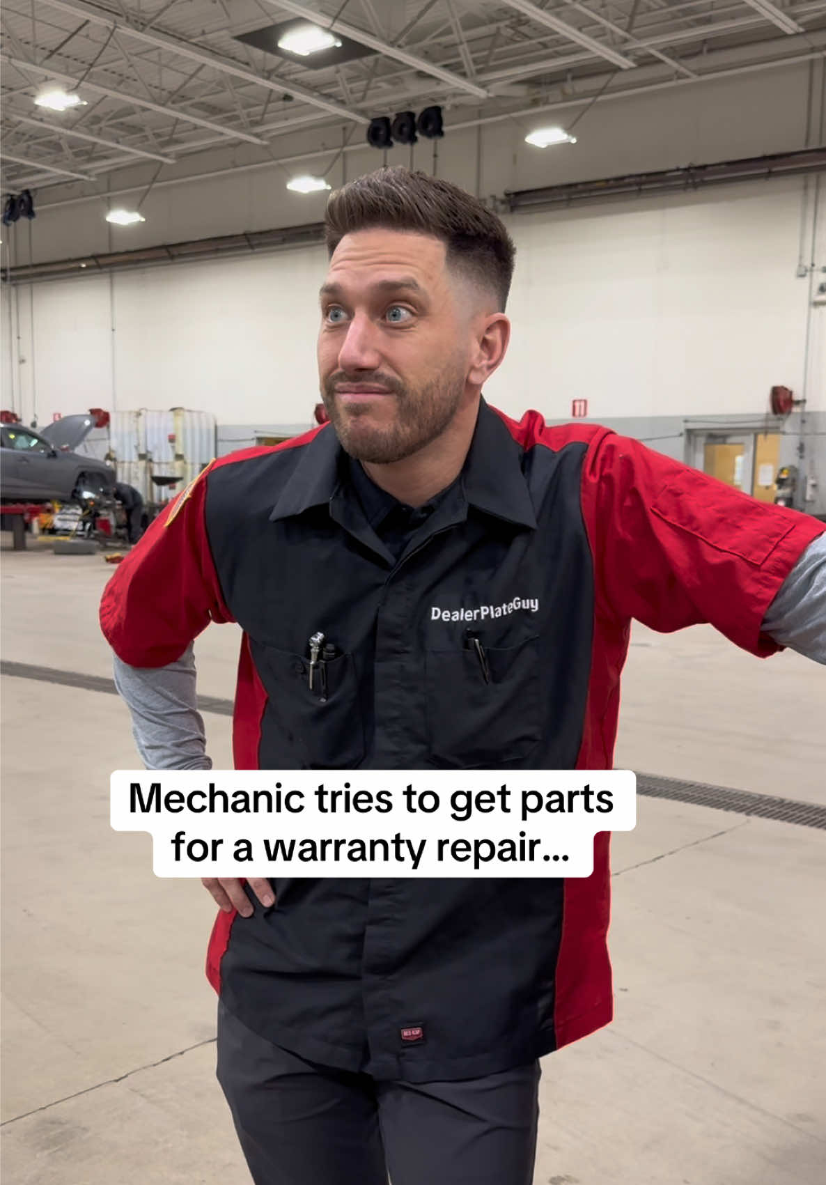 Take a car part leave a car part … #oilchange #cardealership #mechanic #mechanicshop 
