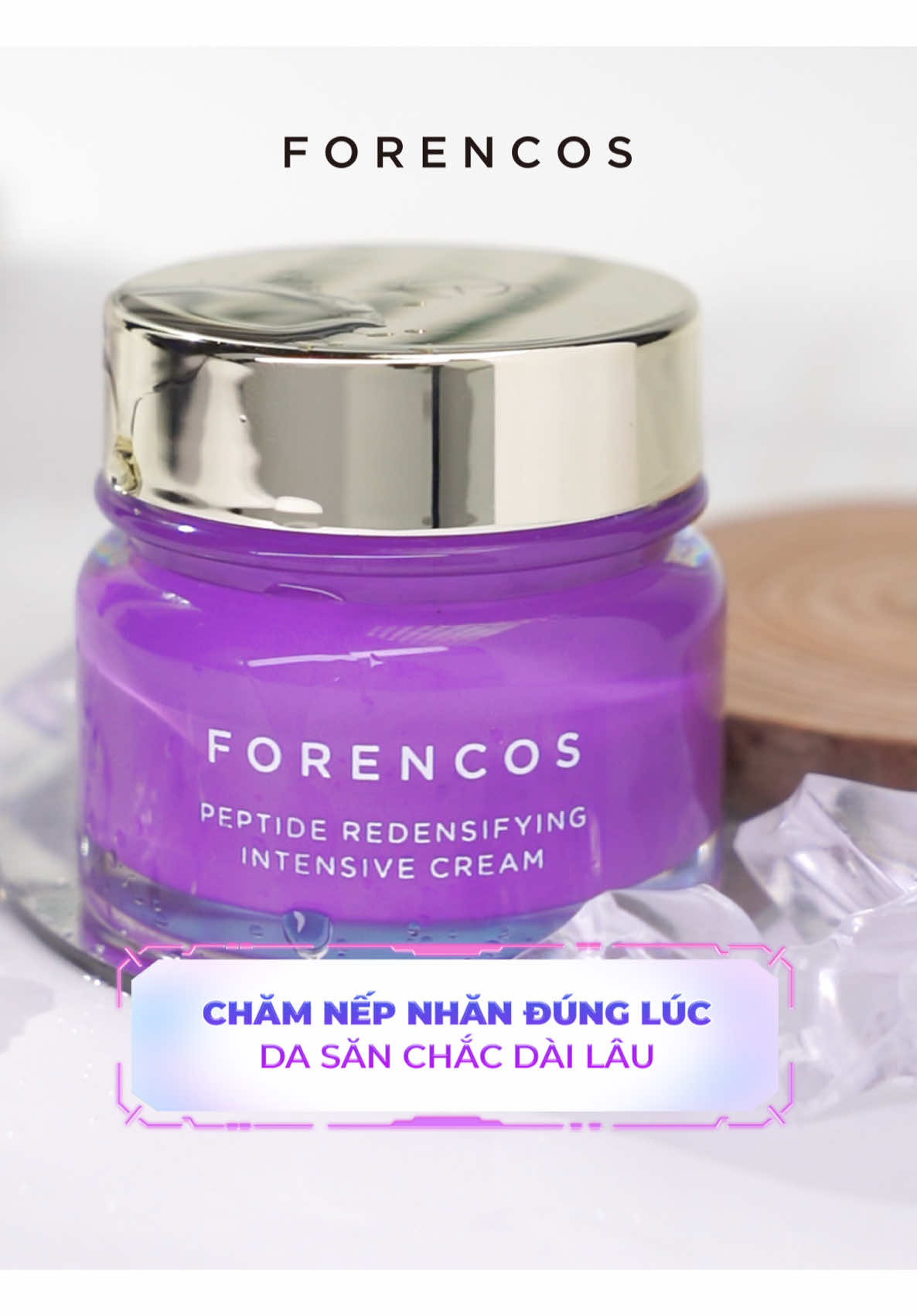 Đi trước lão hoá 1 bước, chăm nếp nhăn đúng lúc với Kem dưỡng ban đêm Peptide Forencos. Phù hợp với các làn da kém đàn hồi, có dấu hiệu chảy xệ. Thử ngay ✨💞 #FORENCOS #PeptideRedensifyingIntensiveCream #lamdep #duongda #laohoa 