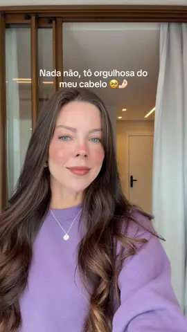Só tô orgulhosa do meu cabelo! Vocês querem tutorial de babyliss??? #hairtiktok #hairtok #babyliss 
