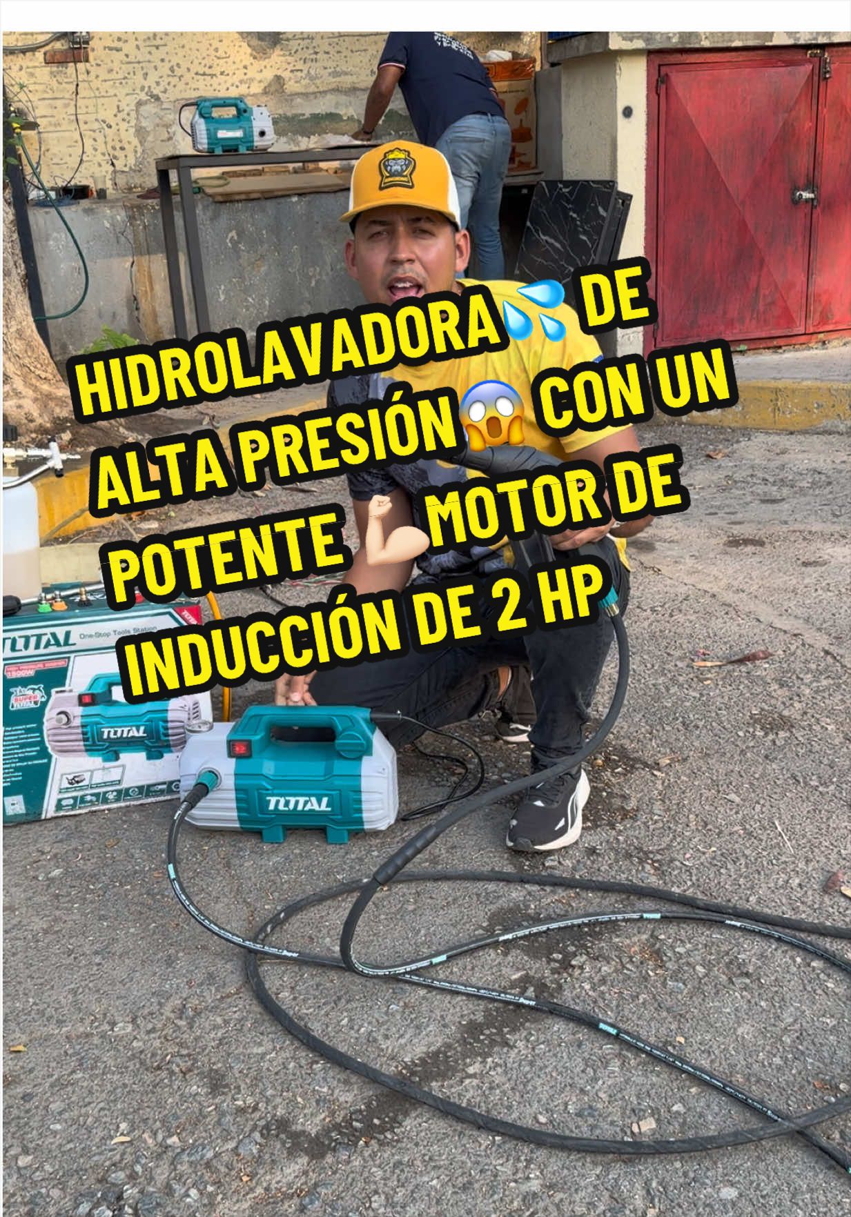 HIDROLAVADORA💦 DE ALTA PRESIÓN😱 CON UN POTENTE 💪🏻MOTOR DE INDUCCIÓN DE 2 HP  👉🏻LO APODAMOS “EL TOPO AZUL” ES AUTOCEBANTE💦 PUEDES SUCCIONAR AGUA 💧 DE UN 🪣 👉🏻TODOS LOS ACCESORIOS QUE NECESITAS PARA TU HIDROJET 💦LO TENEMOS AQUI EN NUESTRA TIENDA🏬 #hidrolavadora #refrigeracion #moto #carro #autolavado