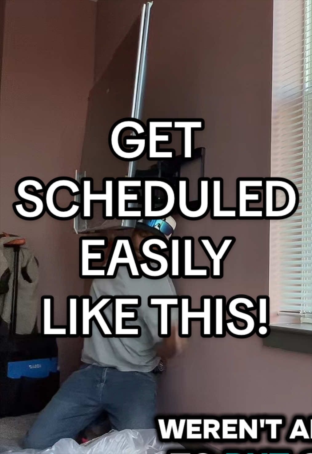 Is your TV on the floor? Is that furniture you ordered from Amazon still in those boxes? Your windows are naked, let’s get them dressed up! My phone number is in my bio, that’ll get you in touch with my scheduling assistant. Let’s get you scheduled! 💯🔥 #DMV #TVMounting #FurnitureAssembly #Satisfying ##asmr 
