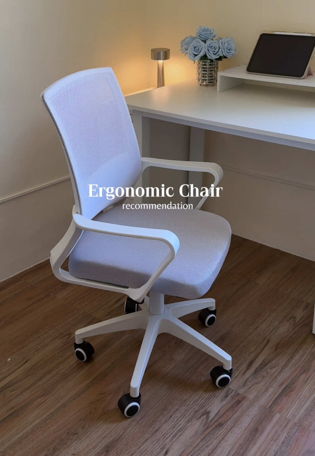 One of the best upgrades I bought for myself: ergonomic chair 💫 #officechair #ergonomicchair #chair #gamingchair 