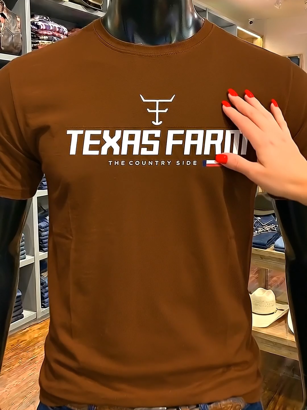 Camiseta Masculina Texas Farm Country