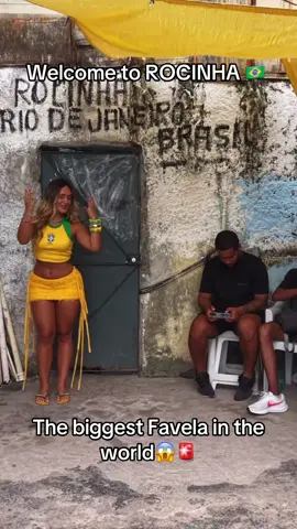 Rocinha.. The biggest favela in the world 🌍 RIO DE JANEIRO #riodejaneiro #favela #dronevideo #rocinha #viral 