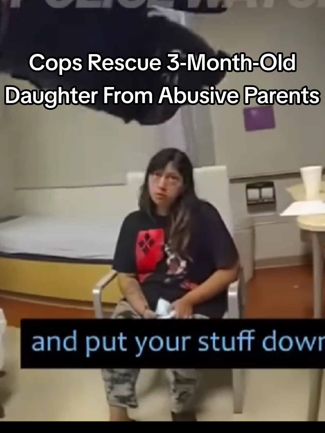 Cops Rescue 3-Month-Old Daughter From Abusive Parents #bodycam #truecrime #policecam #arrest #daughter 