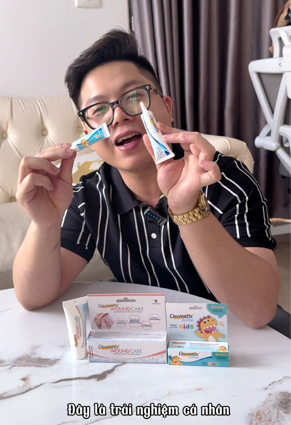 Có combo này trong nhà là cảm giác yên tâm hơn nhiều 😍 #Dermatix #giamtham #moseo #skincare 