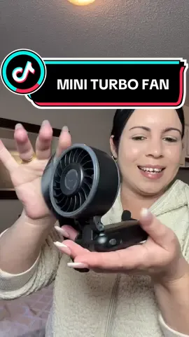 Mini turbo fan. #turbofan #miniturbofan #ventiladorportatil #homegadgets #tiktokshop 