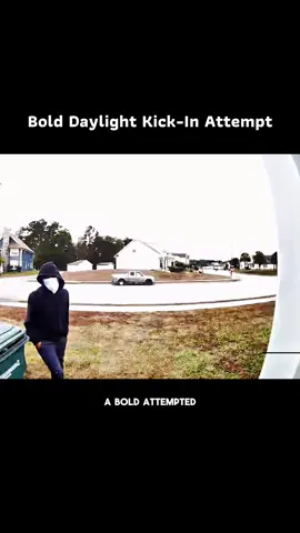 Bold Daylight Kick-In Attempt #fyp #caughtoncamera #usa🇺🇸 #foryoupagе #today 