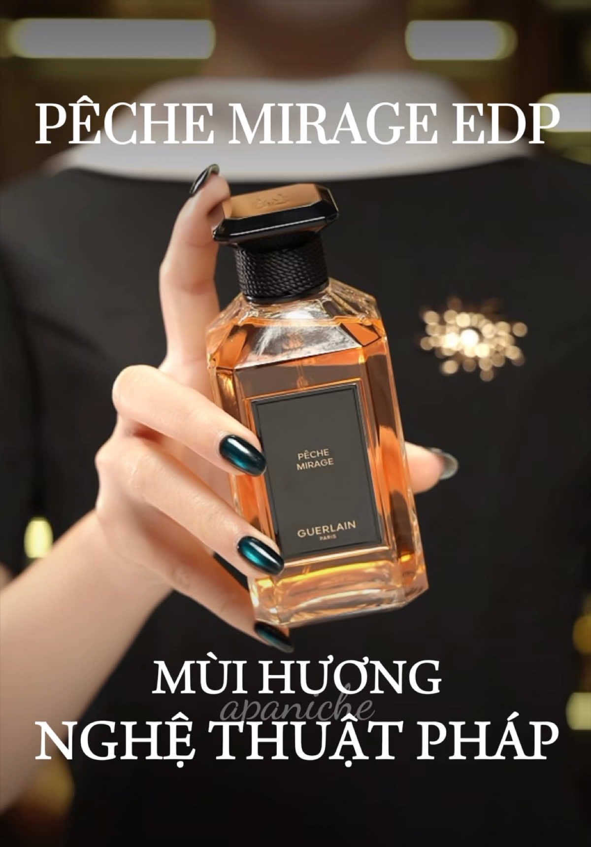 Trái đào xa xỉ đầy khác biệt 🍑 #guerlain #nuochoa #apaniche 