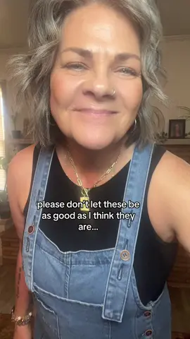 I wasn’t expecting these overalls to look like this 👀 midsize friendly fit, relaxed and easy to throw on without overthinking an outfit. #overallsoutfit #easyoutfit #casualoutfit #over50style 