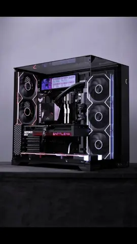 Build Black PC : AMD Ryzen 7 9700X - TUF B850M Gaming WiFi - Case LianLi O11 Vision with RTX 5060Ti 8G iGame NB 🖥️🖥️ #PC #pcbuild #amd #asmr #Foryou 