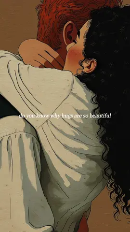 do you know why hugs are so beautiful? because the right side of you does not have a heart, so it is empty, and when you hug, you will have a heart on both sides. for a moment, you are whole in a way you cannot be alone. two people filling each other’s empty spaces. that is what connection is. not needing someone to complete you, but finding someone whose presence makes you feel complete anyway. I wrote my poetry book “Made In Heaven” for anyone who believed love would find them when the timing was right. It’s a collection of poems about love, devotion, faith, and trusting God’s timing in relationships. Comment “book” and I’ll send you the link. 🎨: victorianpoetry 🎵: #poetry #Love #connection #romance #poetrycommunity