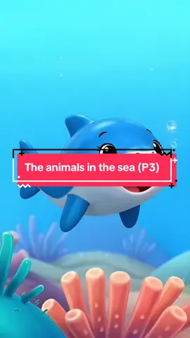 The animals in the sea (P3) #animals #kidssong #cartoon #cocomelon 