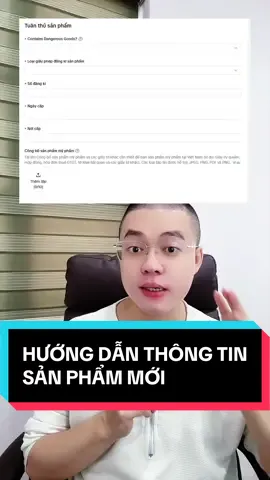 Hướng dẫn thông tin sản phẩm mới #truonghaidang #hadaplus #tiktokshop #sancam 