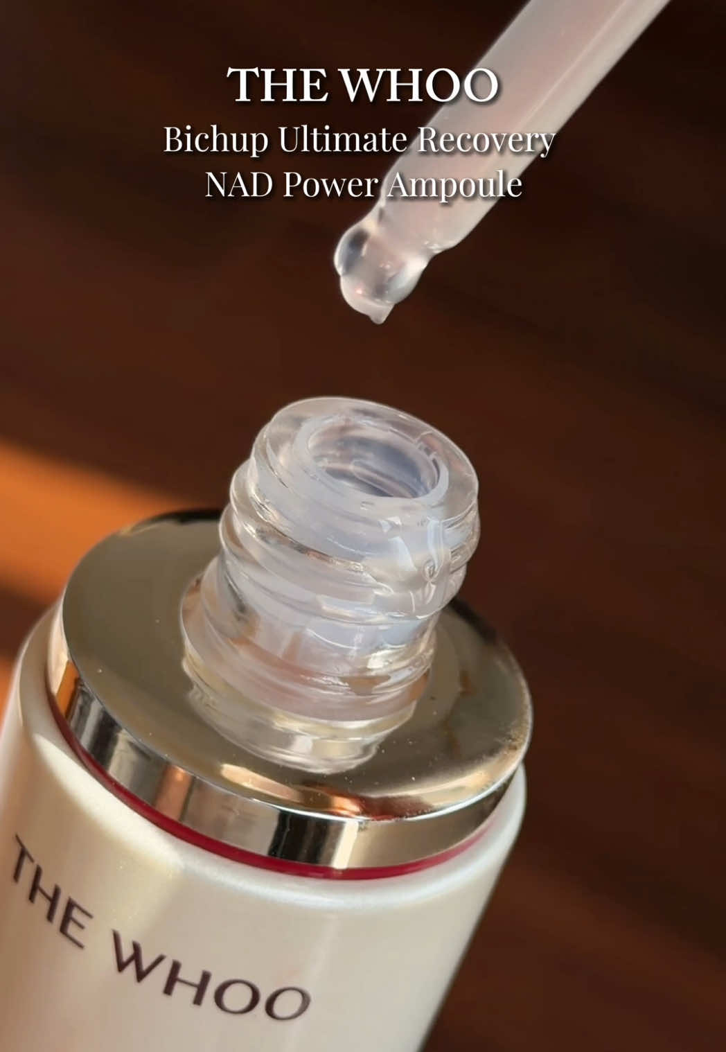 Serum vàng trong làng chống lão hoá luôn, chưa thấy ai chê mua tặng mẹ thì lại quá hợp lí luôn ạ @The Whoo Vietnam  #THEWHOO #BichupAmpoule #BichupSerum #NAD #ngualaohoa 