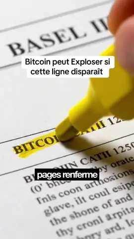 Ce document empêche le Bitcoin d’exploser 👀