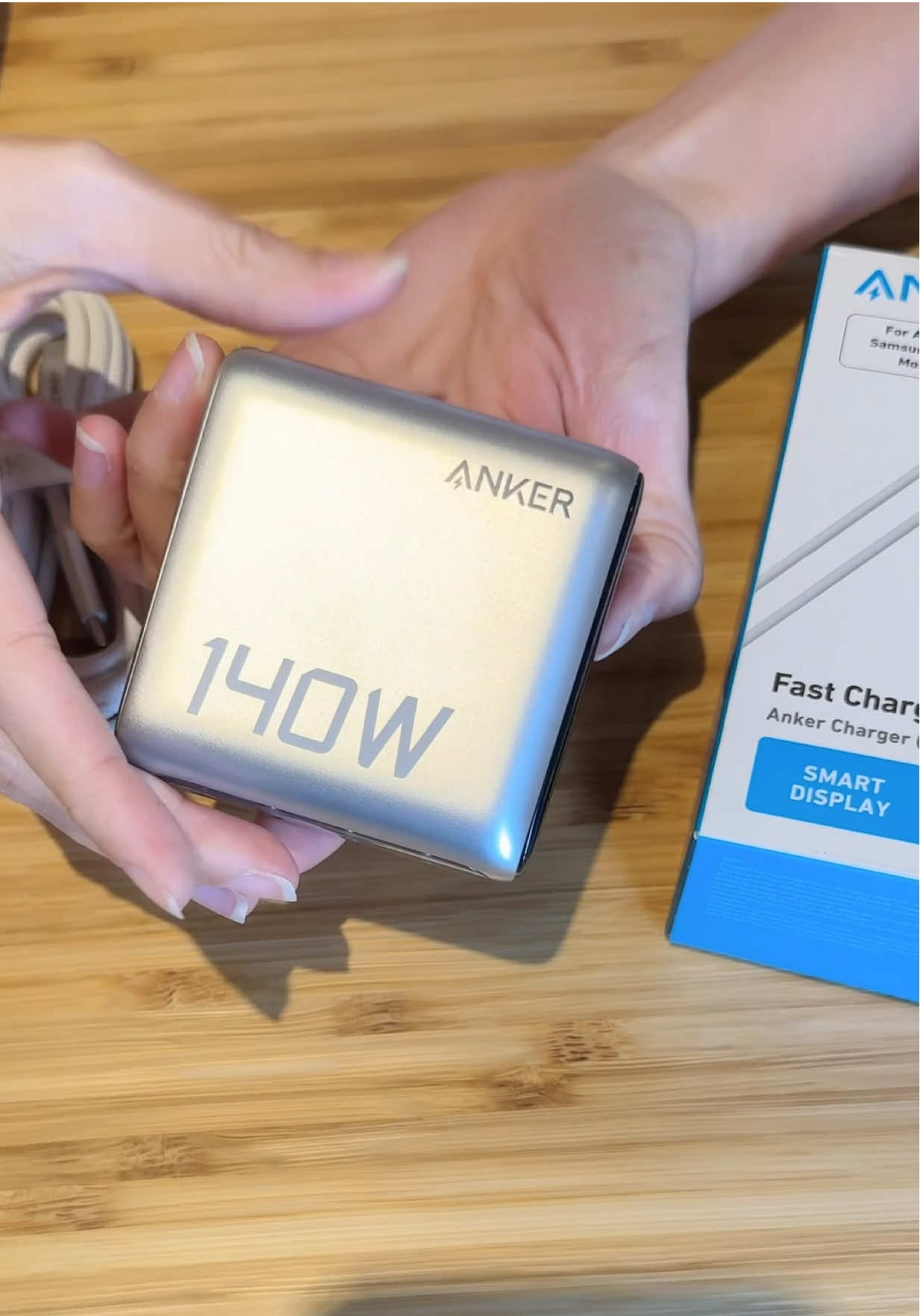 Một củ sạc nhanh 140w mà có tới 4 đầu cắm #anker #cusacnhanh #truclonglanh #xuhuongtiktok #viral 