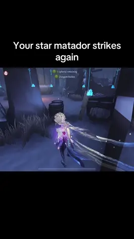 I hope he’s not getting nerfed because why do I feel like so many male survivors have a decoding debuff #IDV #identityV #matador#clutch #fyp