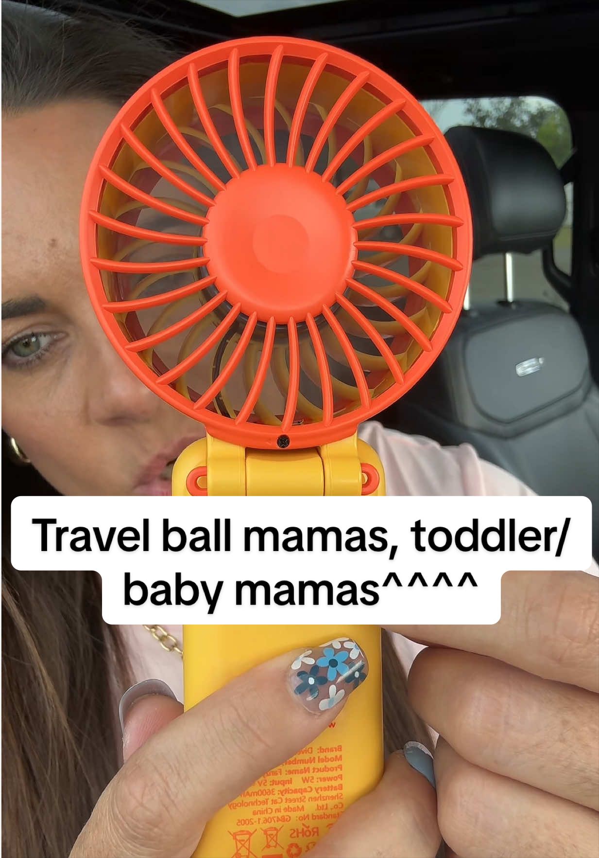 The one thing you won’t catch me at the ballpark without! #portablefan #travelballmom #tiktokspringglowup #rechargeablefan #ocoopa @Ocoopa Official 