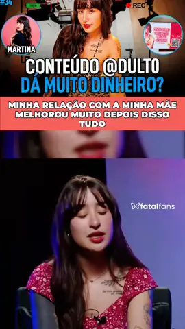 Minha RELAÇÃO com a minha MÃE melhorou MUITO! Martina ABRE o jogo #fatalfans #fatalfansfy #fatalfanscortes #martina #polemica 