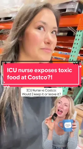 So much respect for nurses, but let’s leave the nutrition to dietitians. No fearmongering here, just science and facts. #icunurse #nurse #dietitian #costcofinds #groceryshopping 