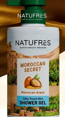 #Natufres Cực phẩm gel tắm với tinh dầu Argan ! #CucPhamTheGioi #MoroccanOil #SuaTamArgan #SuaTamMemMin 