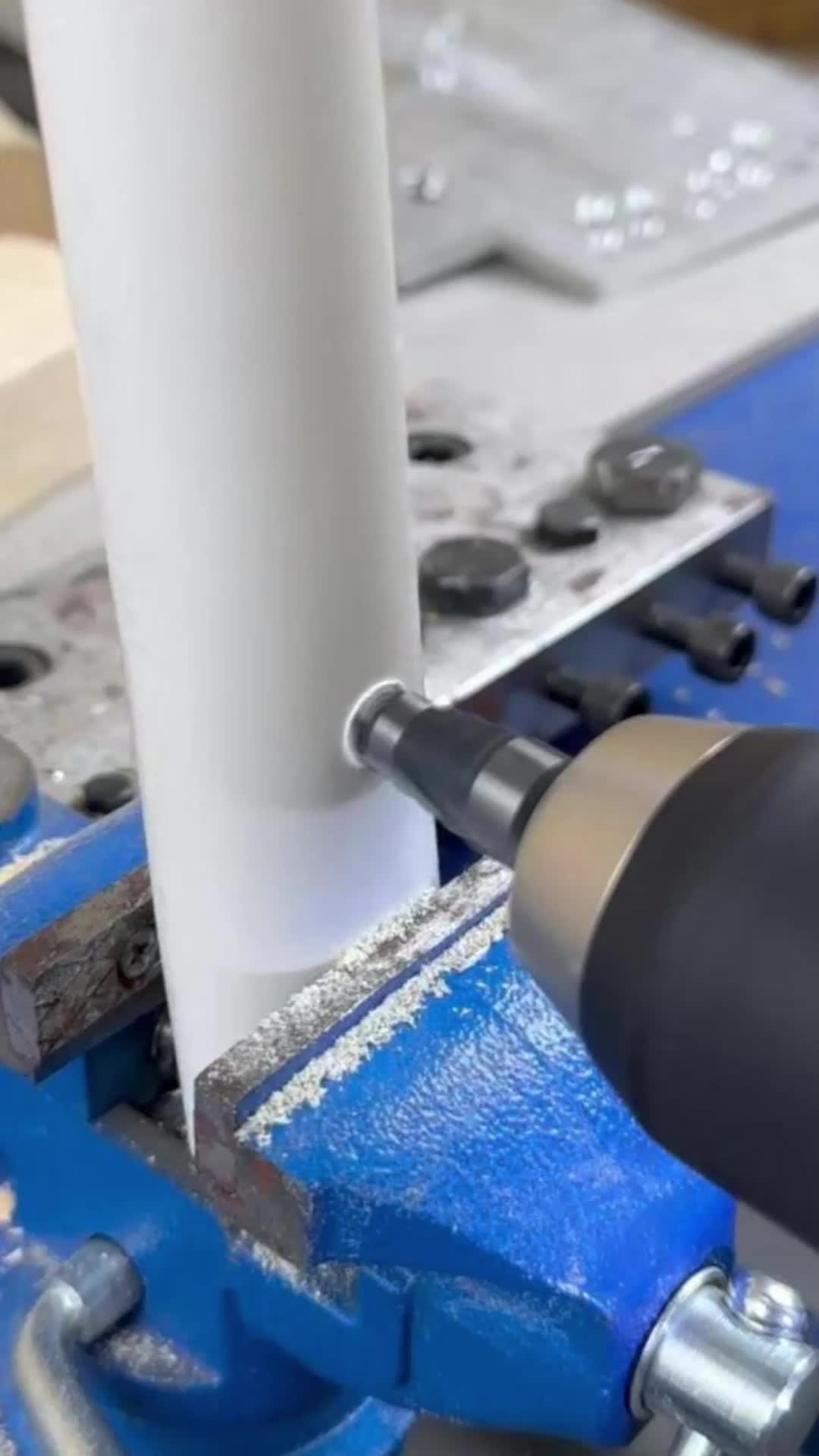 Industrial-Grade Step Drill Bit Set! #toolsoftiktok #tiktoktools #toolreview #toolunboxing #toolguy #workwithtools #howtodrill #drilltok