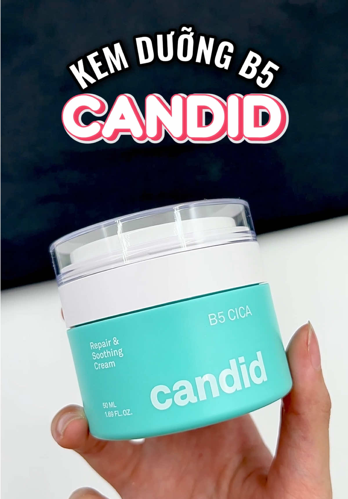 Em B5 phục hồi này dịu quá nè. Da đang treatment tham khảo em này liền nha #candid #candidskincare #hoptaccungcandid #b5cica #kemduong