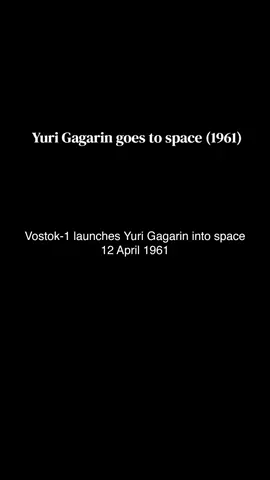 Gagarin became the first man in space in 1961. Eight years later, America would land boots on the moon. #History #space #coldwar #Soviet #spacerace 