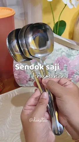 Ga nyangka yg datang sebagus ini ✨ minimal coba dlu punya satu sendok saji dirumah. Yuk samaan 🫶🏻 #sendoksaji #sendoksayur #sendokstainless #sendokprasmanan #sendok 
