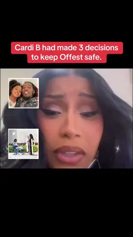 No one realized that within 2 hours of Offest being shot, Cardi B had made 3 decisions to keep Offest safe. #cardib #offest #kulture #rapper #fyp 