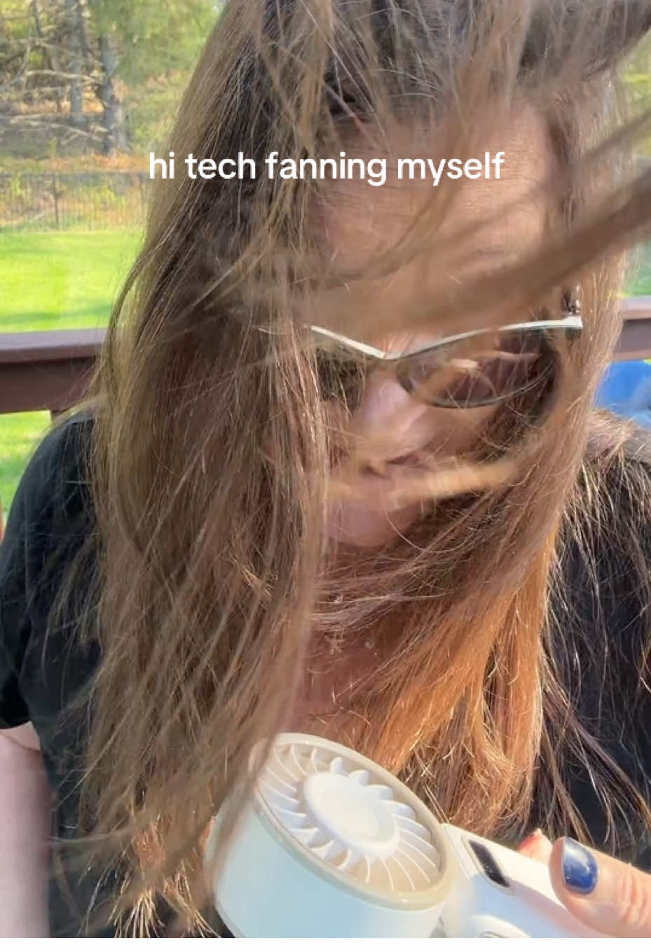 Taking this fan with me everywhere this summer. #personalfan #portablefans #rechargeablefan  #handheldfan #tiktokshopcreatorpicks 