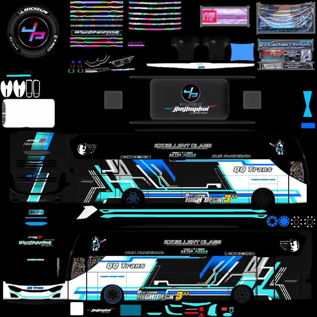 ni livery buat bus Yudistira #//bussid #//bus simulator Indonesia///#