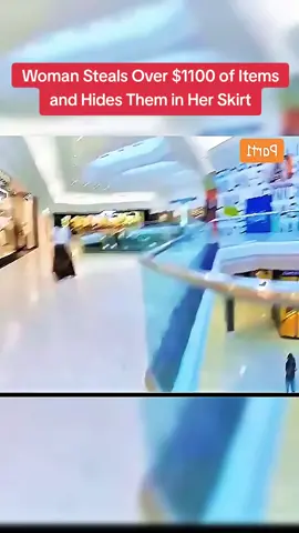 Woman Steals Over $1100 of Items and Hides Them in Her Skirt #copsoftiktok #karma #cops 