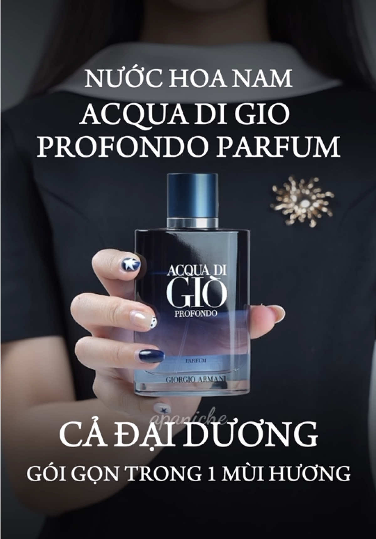 Vẫn là Acqua di Gio nhưng với diện mạo “Parfum” 😎🌊 #giorgio #acquadigio #nuochoa #apaniche 