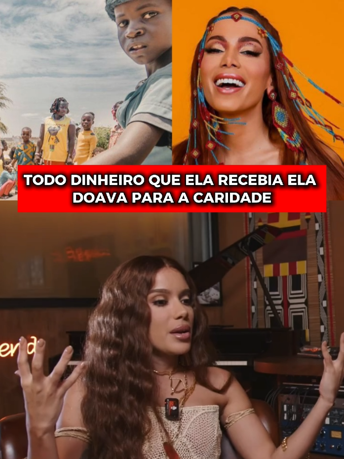 Todo dinheiro que ela tinha ela DOAVA. @Anitta #anitta #anittacy #equilibrivm 