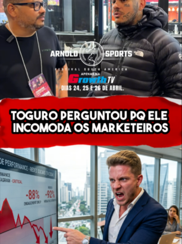 @growth.supplements Toguro questionou pq ele incomoda tanto os formados! #growtv #growthcy