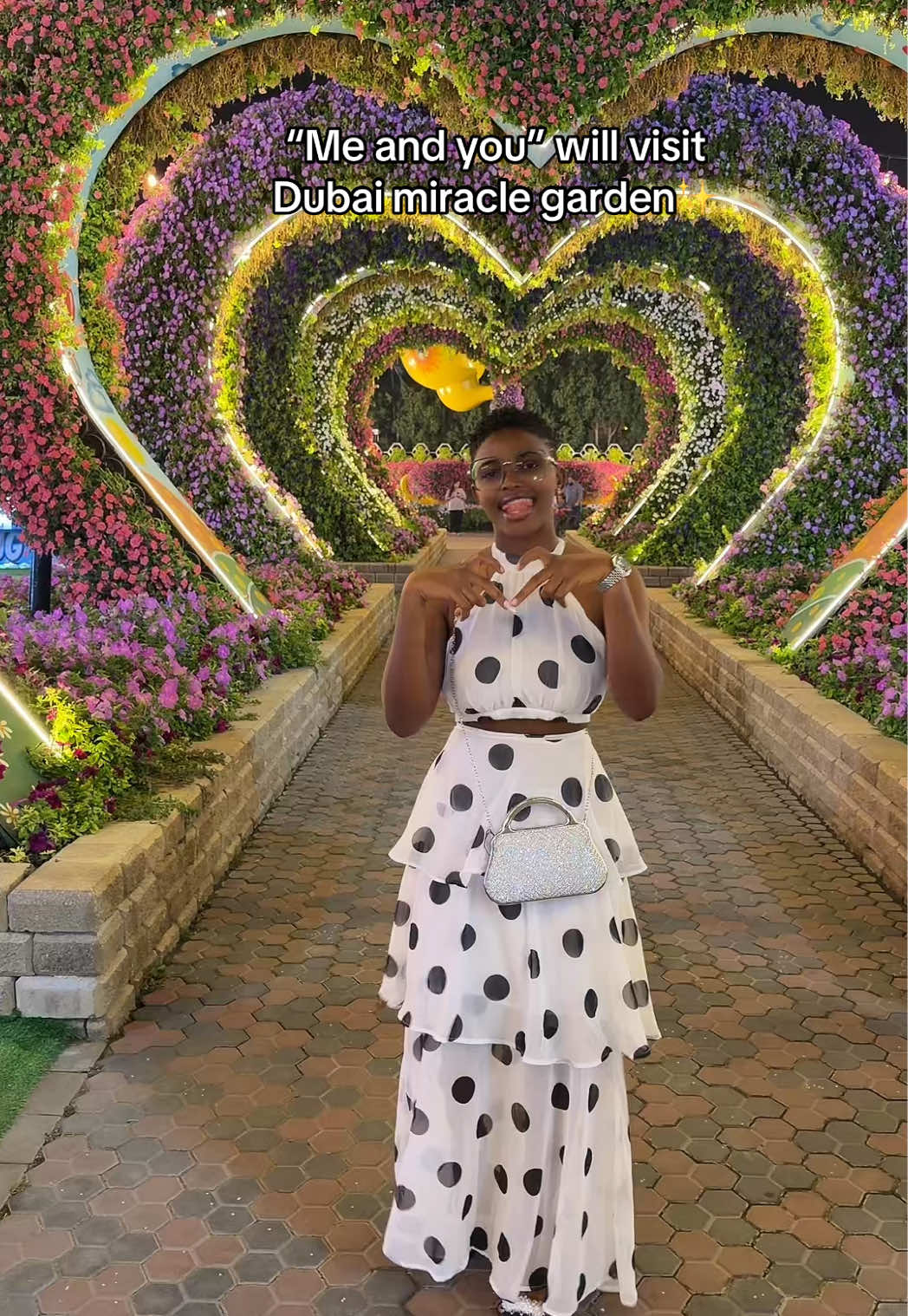 Gorgeous ✨🩷 #emilienbejuandem #influencer #dubai #miraclegarden 
