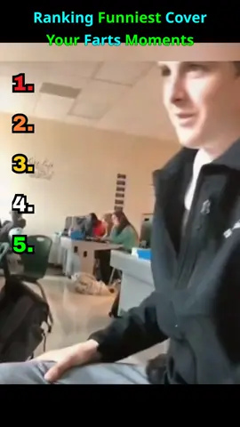 Top 5 Best Cover Your Farts  Moments 😂🔥 In this video we’re ranking some of the funniest and most chaotic “last to laugh” moments ever. From people trying way too hard not to laugh to completely failing in seconds, these clips are pure entertainment. Some manage to hold it together, while others lose instantly and make it even funnier. Things only get crazier as we go from 5 all the way to 1, and trust me, the final moment is absolutely impossible not to laugh at. Watch until the end and see if you can survive without laughing. Which one made you laugh? Let me know in the comments 👇 and follow for more daily rankings, funny clips, and internet chaos! #fyp #foryoupagе #viral #ranking #trending 