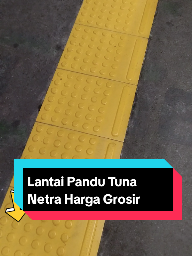 Lantai Pandu Tuna Netra Blind Road Sidewalk Rubber Blind Sign #ubintandajalantunanetra #lantai #ubin #tunanetra 