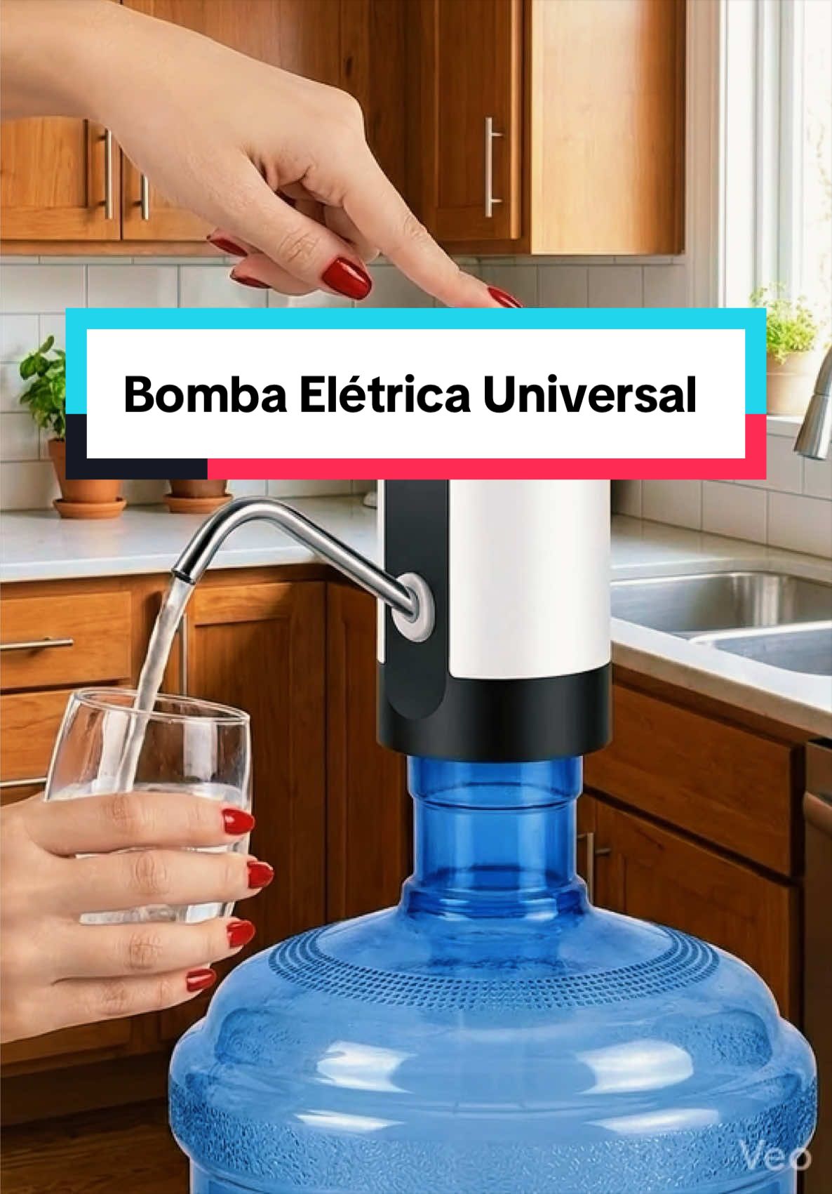 Bomba Elétrica Universal  Bomba para galão de água elétrica recarregável serve galões e garrafões de 5lL10L,20L e Similares.(Bivolt) Recarregavel via USB #vendas #tiktokshop #bombaeletricadegalao #f #fypシ 