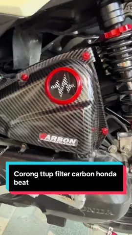 Corong udara tutup filter carbon honda beat#fyp #beatesp #viralvideo 